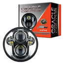 5.75" 40W Replacement LED Headlight - Chrome Bezel