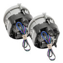 Rear view of 2005-2007 Jeep Liberty Pre-Assembled Fog Lights