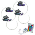2007-2014 GMC Yukon LED Headlight Halo Kit with Simple Controller.
