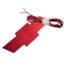 Rear view of 2010-2013 Chevrolet Camaro Illuminated LED Rear Bowtie Emblem