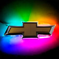 2014-2015 Chevrolet Camaro Illuminated LED Rear Bowtie Emblem with ColorSHIFT LEDs.