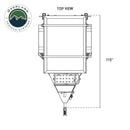 Overland Vehicle Systems Off Road Trailer - Military Style With Full Articulating Suspension
