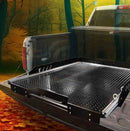 Overland Vehicle Systems Large Refrigerator Tray and Sink Slide - Black Powder Coat Universal