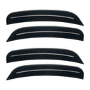 2015-2023 Dodge Charger Concept SMD Sidemarker Set with phantom black pearl paint and clear lenses.