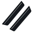 2011-2014 Dodge Charger Concept Sidemarker Rear Set with phantom black pearl paint and clear lenses.
