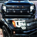 AlphaRex 09-14 Ford F150 NOVA-Series LED Projector Headlights Black