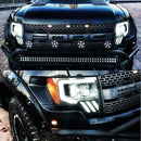 AlphaRex 09-14 Ford F150 NOVA-Series LED Projector Headlights Jet Black