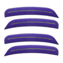 2015-2023 Dodge Charger Concept SMD Sidemarker Set with plum crazy pearl paint and clear lenses.