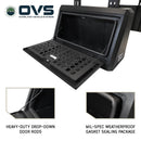 Overland Vehicle Systems Pod Rack Universal Bed Storage System With Adjustable Crossbars And Lock Latches