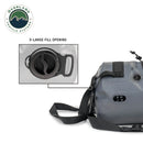 Portable Camp Shower - 23 QT, Nozzle, Foot Pump, and Mesh Storage