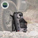 Portable Camp Shower - 23 QT, Nozzle, Foot Pump, and Mesh Storage