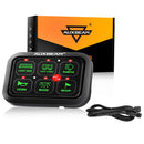 GC60 6 Gang LED Switch Panel, Off Road Light Controller (Green)