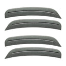 2015-2023 Dodge Charger Concept SMD Sidemarker Set with silver paint and clear lenses.