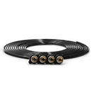 Up Down Air Replacement tire whip hose kit 240″ Black with 4 quick release Chucks