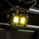 Baja Designs S2 SAE LED Auxiliary Light Pod Pair - Amber