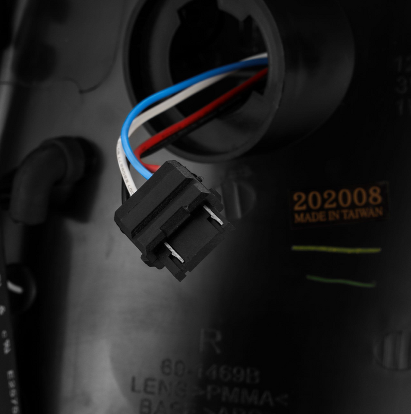 AlphaRex 19-24 Ram 2500/3500 PRO-Series LED Tail Lights Jet Black