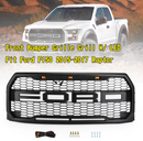 Ford Raptor Style Front Grille & Raptor Style LED Lights | 2015-2017 Ford F150