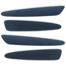 2005-2013 Chevrolet C6 Corvette Concept SMD Sidemarkers with sonic blue metallic paint and ghost lenses.