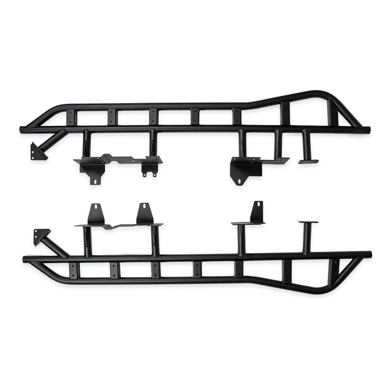 Cali Raised LED Step Edition Rock Sliders For 2025+ Toyota 4Runner