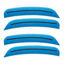 2015-2023 Dodge Charger Concept SMD Sidemarker Set with surf blue pearl paint and tinted lenses.