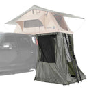 Overland Vehicle Systems LD TMBK Roof Top Tent Annex Green Base With Black Floor & Travel Cover