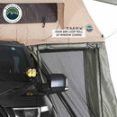 Overland Vehicle Systems LD TMBK Roof Top Tent Annex Green Base With Black Floor & Travel Cover