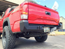 Rear bumper on a Toyota tacoma