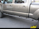 Toyota Tacoma Rock Sliders mounted on the side of a Tacoma