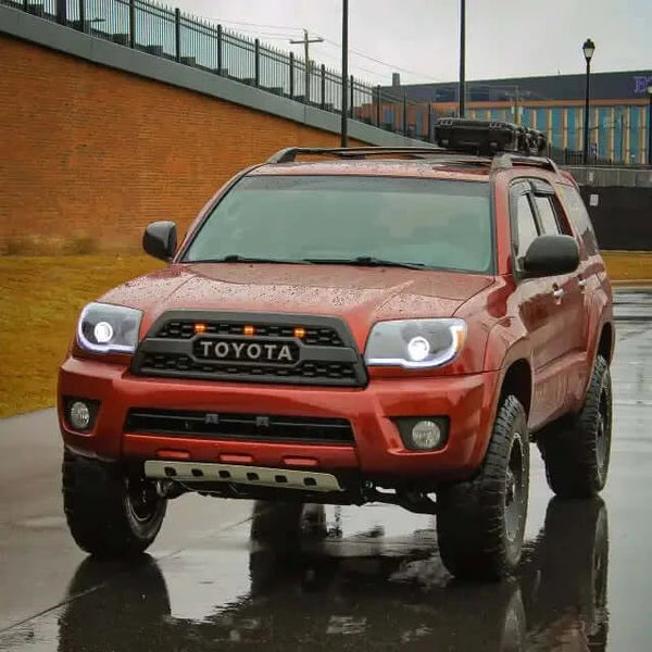 FOR 2006-2009 TOYOTA 4Runner Front Bumper Grille Headlight Filler Trim FOR 2006-2009 TOYOTA 4Runner Front Bumper Grille Headlight Filler Trim