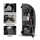 Winjet Toyota Tacoma 2016-23 LED Tail Light - Black / Smoke