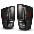Winjet Toyota Tacoma 2016-23 LED Tail Light - Black / Smoke