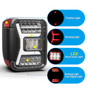 Winjet 2019-2025 Jeep Gladiator JT LED Sequential Tail light - Gloss Black/Clear