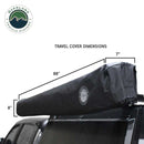 Overland Vehicle Systems XD Nomadic 270 Degree Awning & Wall Kit Combo - Lights, Black Out, Black Body , Trim, and Travel Cover