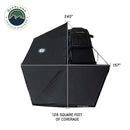 Overland Vehicle Systems XD Nomadic 270 Degree Awning & Wall Kit Combo - Lights, Black Out, Black Body , Trim, and Travel Cover