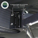 Overland Vehicle Systems XD Nomadic 270 Degree Awning & Wall Kit Combo - Lights, Black Out, Black Body , Trim, and Travel Cover