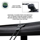 Overland Vehicle Systems XD Nomadic 270 Degree Awning & Wall Kit Combo - Lights, Black Out, Black Body , Trim, and Travel Cover