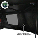 Overland Vehicle Systems XD Nomadic 270 Degree Awning & Wall Kit Combo - Lights, Black Out, Black Body , Trim, and Travel Cover