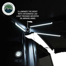 Overland Vehicle Systems XD Nomadic 270 Degree Awning & Wall Kit Combo - Lights, Black Out, Black Body , Trim, and Travel Cover