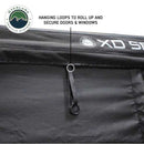 Overland Vehicle Systems XD Nomadic 270 Degree Awning & Wall Kit Combo - Lights, Black Out, Black Body , Trim, and Travel Cover