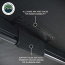 Overland Vehicle Systems XD Nomadic 270 Degree Awning & Wall Kit Combo - Lights, Black Out, Black Body , Trim, and Travel Cover