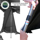 XD Everest Annex Room Roof Top Tent Extension - Black Body Grey Trim