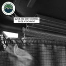 XD Everest Annex Room Roof Top Tent Extension - Black Body Grey Trim