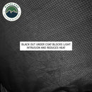 XD Everest Annex Room Roof Top Tent Extension - Black Body Grey Trim