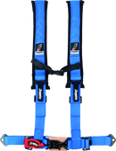 DragonFire Racing Harness- H-Style- 4-Point- 2in Buckle- Blue