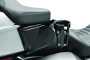 Kuryakyn Reflex Drink Holder Right Side HD Touring Passenger Mount 14 and Up Gloss Black