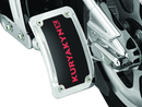 Kuryakyn Lighted Curved Vertical Side Mount License Plate Holder