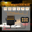 6/8 Gang LED Switch Panel, Off Road Light Controller