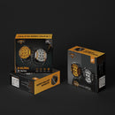 V-ULTRA Series | 5 Inch 172W LED Side Shooter Amber Pod Lights with Amber DRL