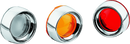 Kuryakyn Deep Dish Bezel With Smoke Lens Chrome