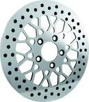 Bikers Choice 84-17 Big Twin/XL Front 11.5in Mesh Brake Rotor (Exc 08-17 Touring 06-17 Dyna)